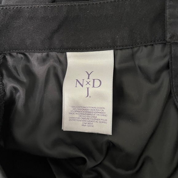 NYDJ Ankle Jeans Black Size 14 - Picture 4 of 5